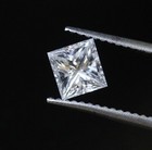 GIA certified loose .70ct VS1 E princess cut diamond vintage antique Natural — photo 5