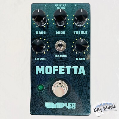 Used Wampler Mofetta Overdrive Distortion Guitar Effects Pedal  