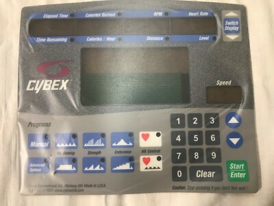 CYBEX 700C, 700R, Bikemax 3000 NEW SWITCH OVERLAY DE-51720