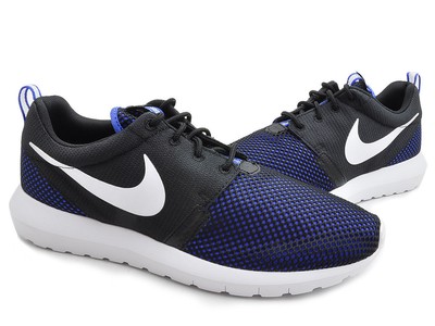 Nike Roshe Run Rosherun NM BR Adults Mens Running Trainers Shoes - Blue \u0026  Black | eBay