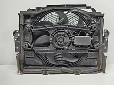 00-06 Bmw E46 3 Series Ac Radiator Cooling Fan Shroud Motor Oem W/ Air Duct