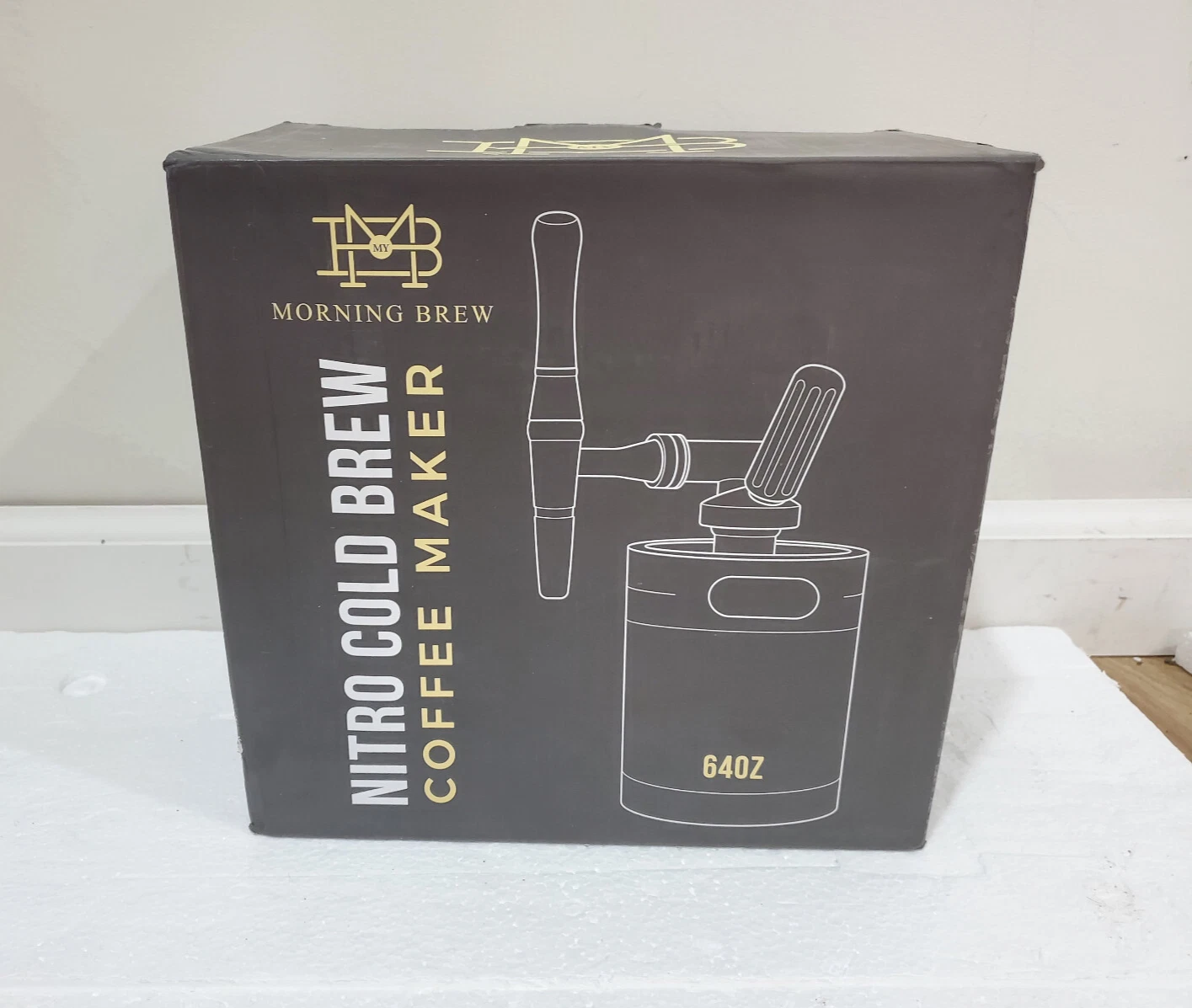Morning Brew Nitro Cold Brew Coffee Maker Home Keg Kit System