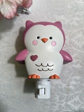 Pink Owl Baby Night Light