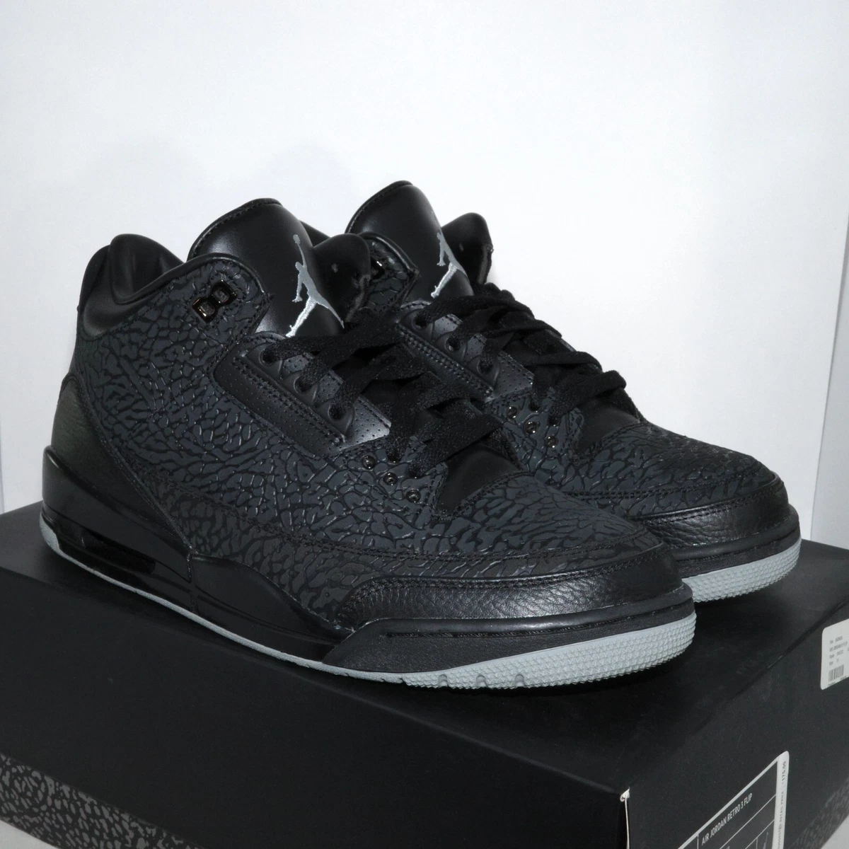 スニーカー 29 NIKE AIR JORDAN 3 black flip Jordan 3 Retro Black Flip for Sale | Authenticity Guaranteed | eBay