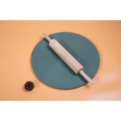 Mainstays Rubber Wood Rolling Pin, 18.3in-L and 2.17in-H - Picture 7 of 8
