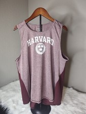 Harvard University Maroon Croppy Top Women’s Size XLarge Graphic Print Stretch
