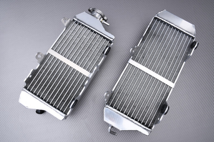 Radiateur de course AVDB ultra-renforcé pour surchauffe moteur KLX 450 R