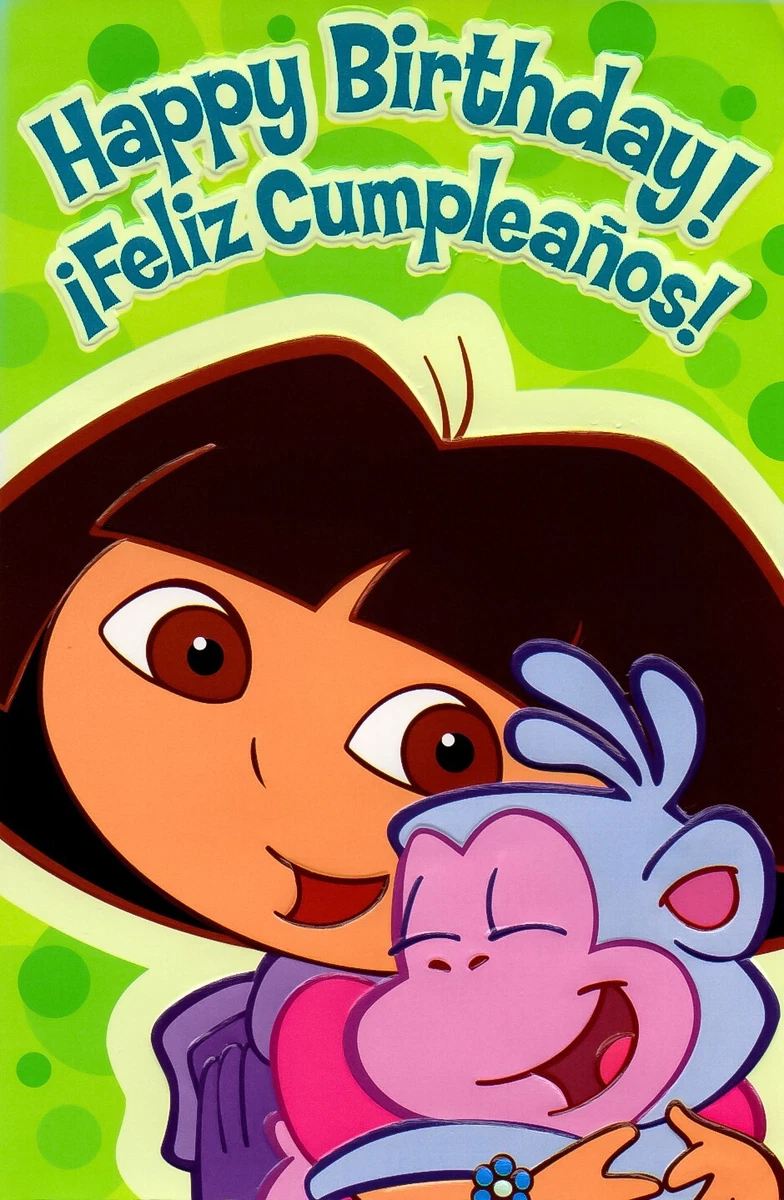 Dora The Explorer Happy 2nd Birthday