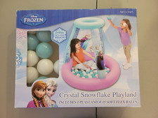 Disney Frozen Crystal Snowflake Playland Ball Pit - NIB
