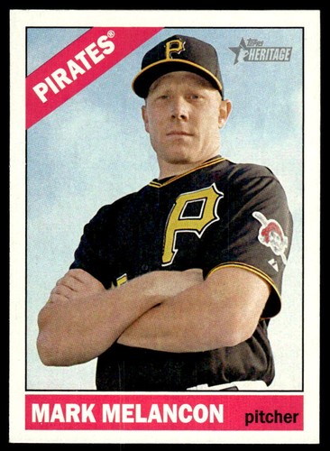2015 Topps Heritage #261 Mark Melancon Pittsburgh Pirates Baseball