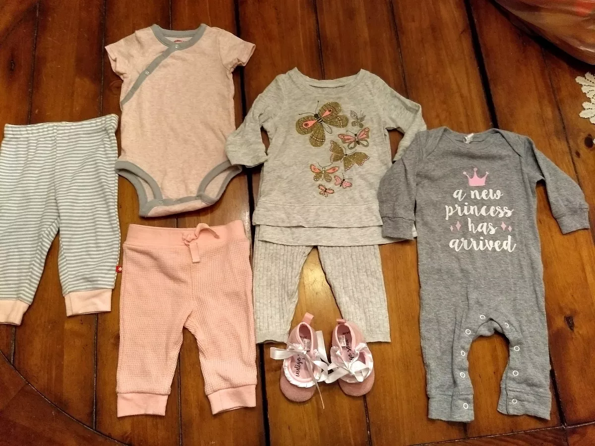 Baby Girl Clothes Lot. Size 3 6 Months. Oshkosh Skip hop EUC eBay