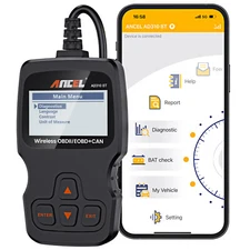 OBD2 Bluetooth Code Reader for Car ODB2 Scanner Check Engine MIL Diagnostic Tool