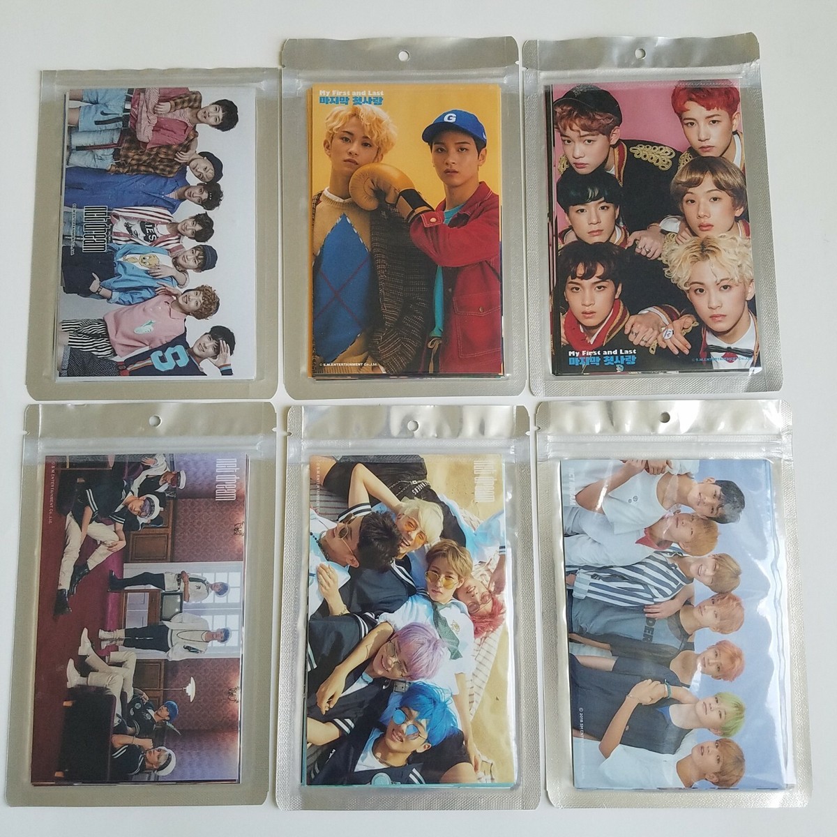 NCT DREAM 4X6 PHOTO SET CHEWING GUM THE FIRST WE YOUNG GO POSTCARD