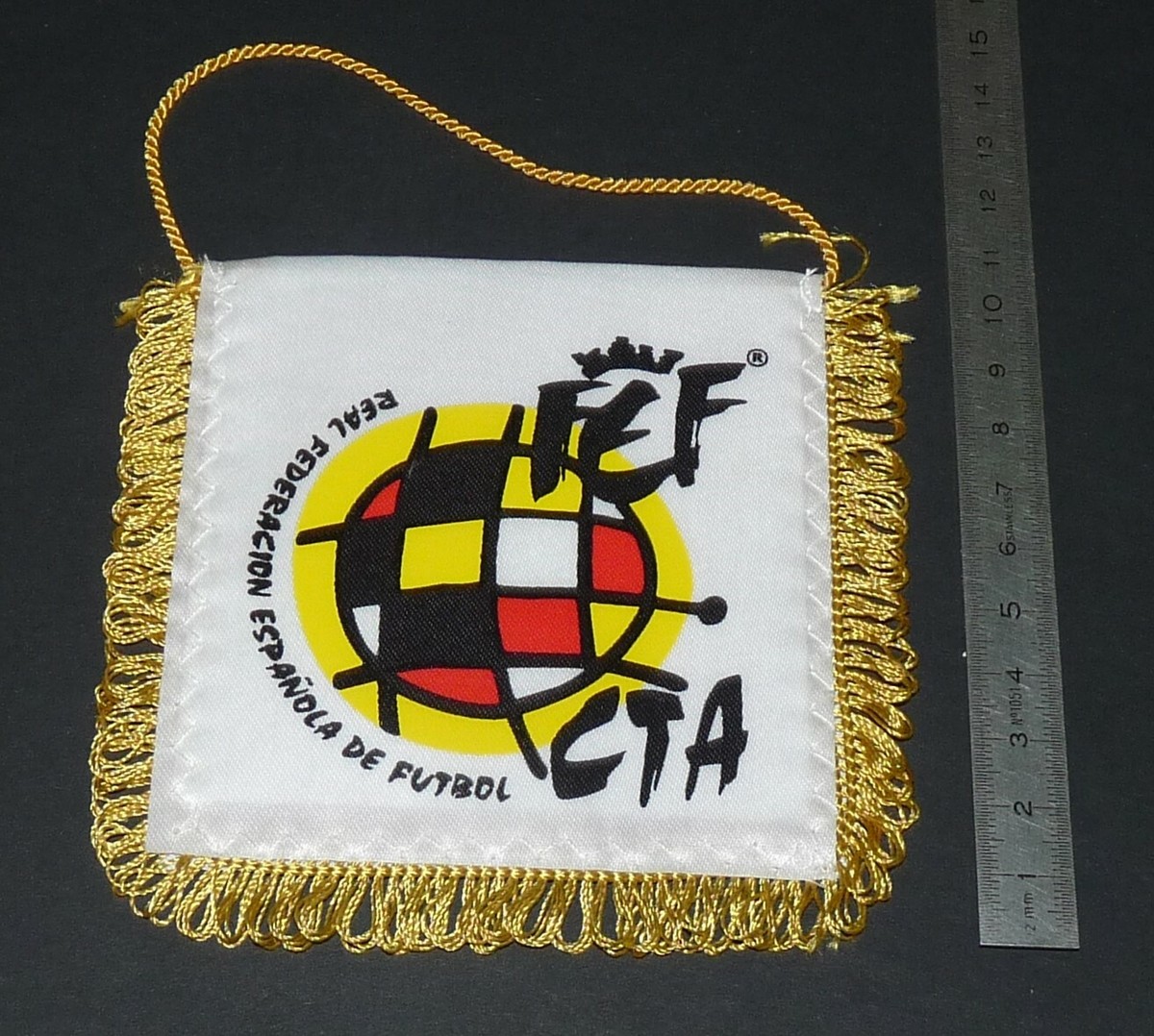 Fanion Espagne – Pennant Real Federacion Espanola Futbal – Drapeau équipe Nationale
