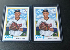 2022 Topps Archives Royce Lewis Rookie 2 Card. rookie card picture