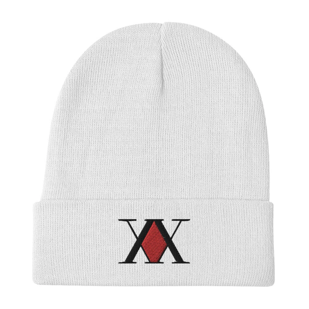 Anime inspired Embroidered Beanie Hunter License