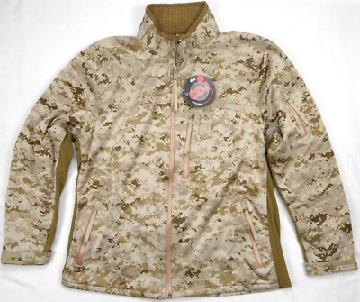 USMC Combat Desert Jacket - LARGE NOS 180S CDJ Softshell MARSOC
