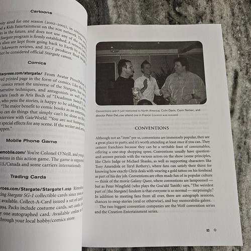 Stargate SG-1 Books Approaching The Possible - Reading Stargate -Beyond the Gate - Picture 19 of 22