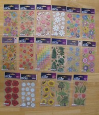 Sticko Scrapbooking Stickers FLOWERS & TREES U PICK NOS