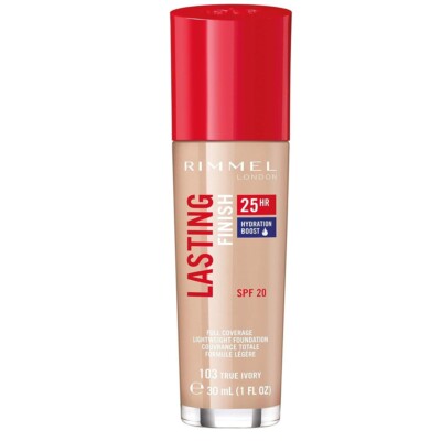 Rimmel langlebige Oberfläche atmungsaktive flüssige Foundation 25 HR LSF 20