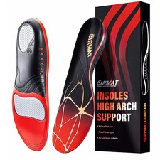 Plantar Fasciitis High Arch Support Insoles for Men Women, Arch Support Inserts.