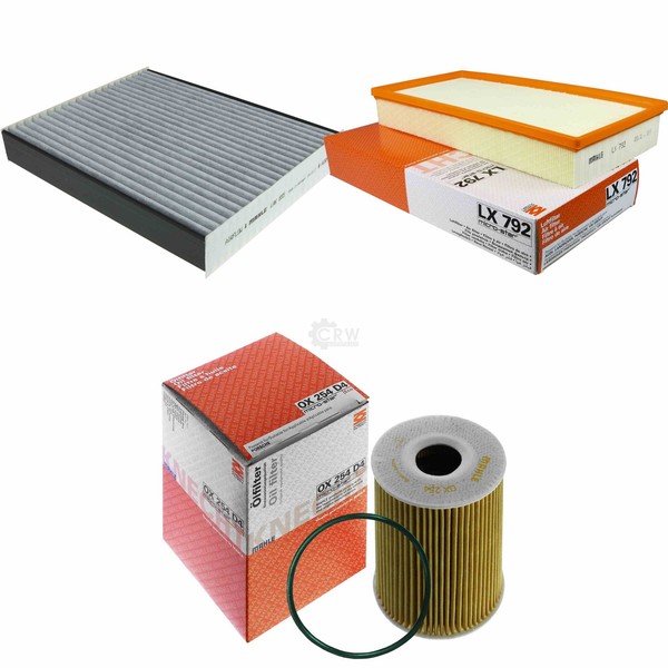 Mahle / Knecht Innenraumfilter LAK 855 Luftfilter LX 792 ÖLfilter OX 254D4-image
