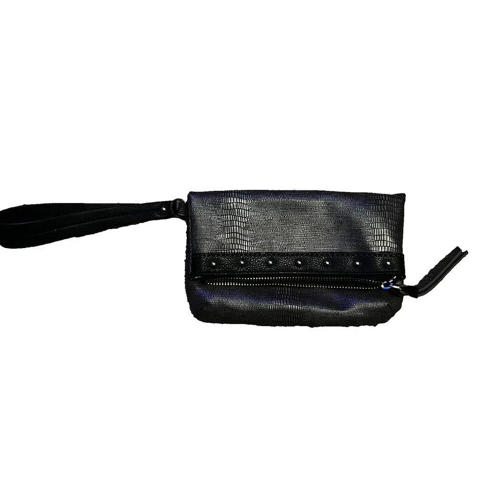 Bolso sin asas para mujer Jennifer Lopez (JLO) gris imitación cuero muñeca Foto 2 de 4