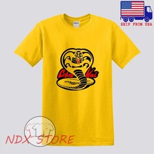Karate Kid Cobra Kai Men's Yellow Size S-5XL