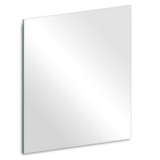 14 x 12 inch Glass Wall Mirror Tile Adhesive Frameless High Clear Mirror for ...