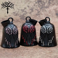 Guardian Motorcycle Angel Bell for Men Women,Bell Biker Accessory Lucky KeyChain