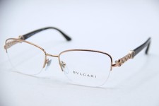 NEW BVLGARI BV 2182 376 GOLD BLACK DESIGNER AUTHENTIC FRAMES EYEGLASSES 55-17