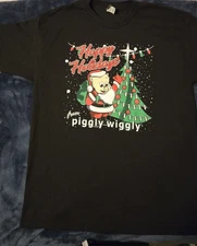 Piggly Wiggly Happy Holidays T-Shirt Pre-Owned Large