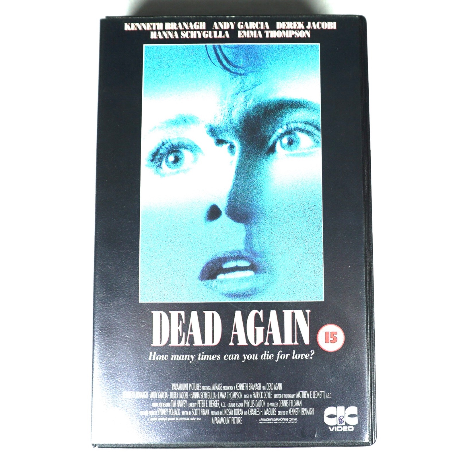 Dead Again - CIC Video / Paramount - Big Box VHS Video (VBH 2574)