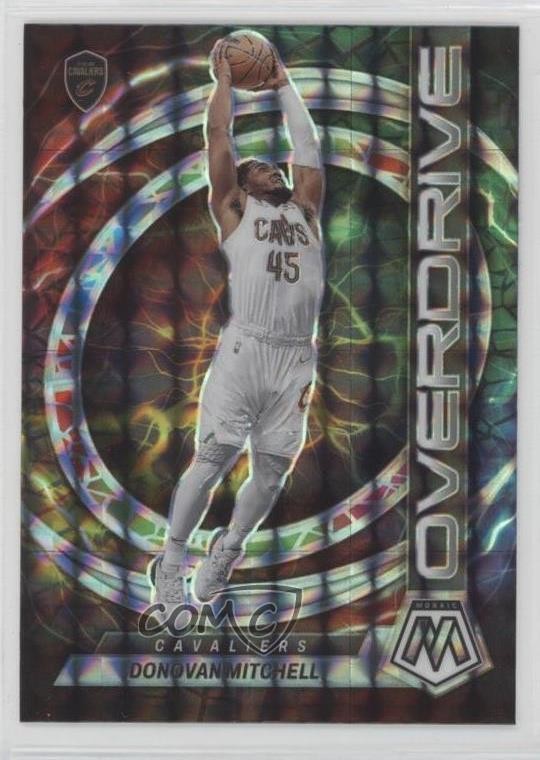 2022-23 Panini Mosaic Overdrive Donovan Mitchell #16