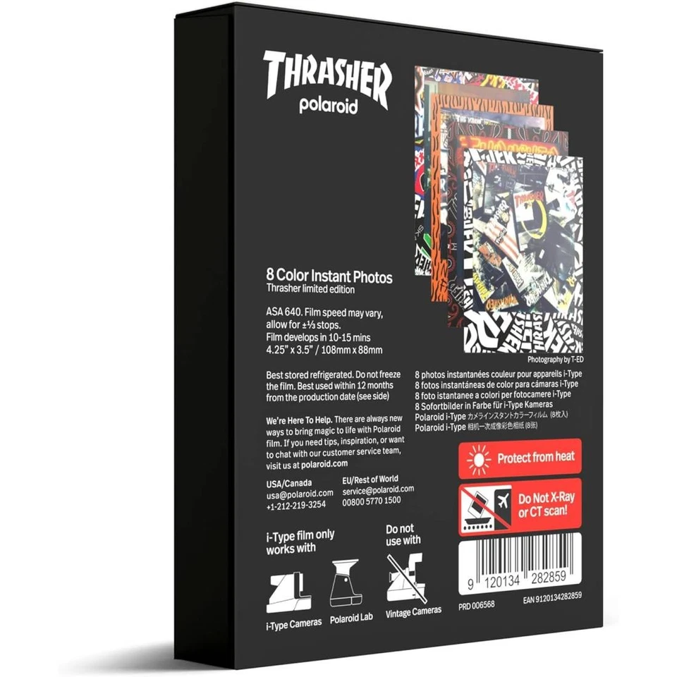 POLAROID Color film for i-Type - Thrasher edition - Immagine 4 di 4