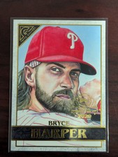 2020 Topps Chrome Baseball - Topps Gallery NBCD Preview #GP-6 Bryce Harper 