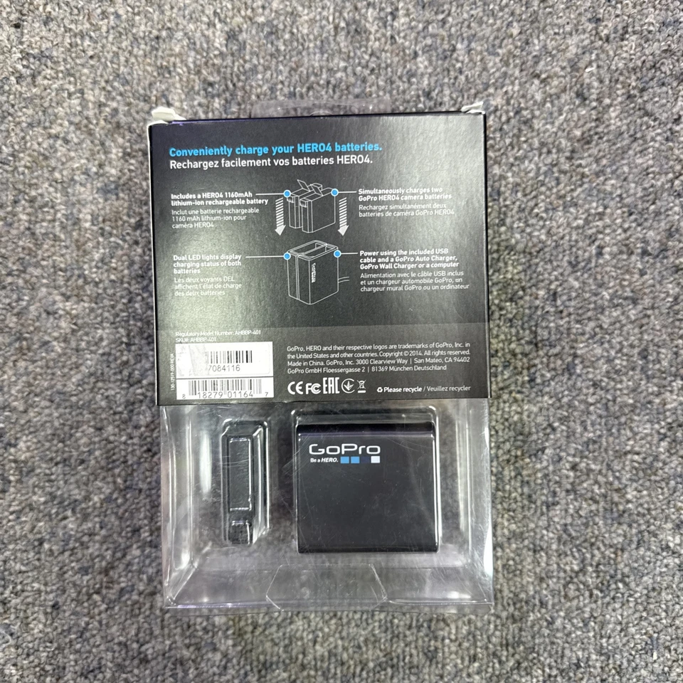 GoPro AHBBP-401 Dual Battery Charger for Hero 4 - Black - Image 2 of 4