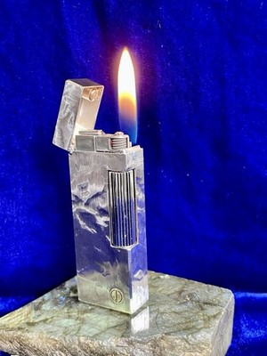 Dunhill Lighter Vintage Rollagas Super Mint Condition Works 1 Year Warranty