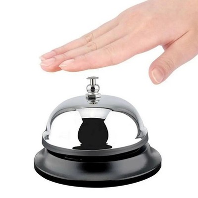 Desk Bell Loud & Clear Call Service Bell for Hotels Schools Restaurants 1 PC