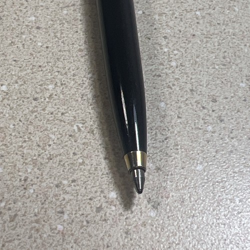 Parker 61 Black Black with 12kt Gold Filled Cap Activated Ball Point Pen - Picture 8 of 17