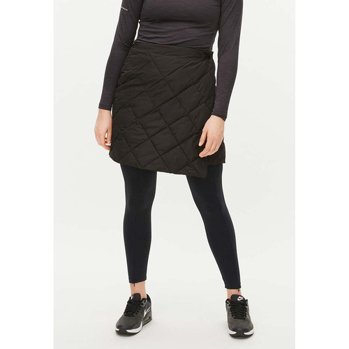 Rohnisch Ladies Quilted Wrap Golf Skirt in Black - Picture 1 of 4