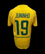 Juninho Paulista Middlesbrough Brazil 2003 Winners Hand Signed Home Shirt 1