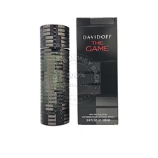 Davidoff The Game For Men Eau De Toilette 3.4 oz / 100 ml New in Box