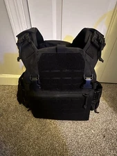 VAUGHN ARMOR Laser pro Tactical Vest BLACK Plate Carrier