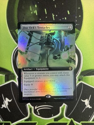 MTG Doc Ock's Tentacles (Extended Art Foil) Marvel's Spider-Man