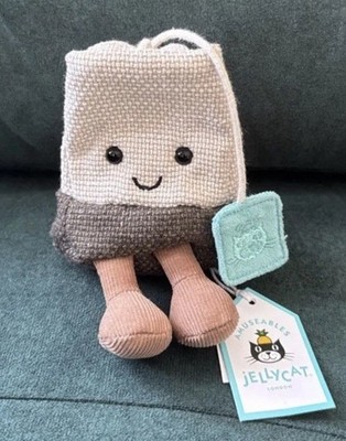 Jellycat Amuseable Steepy Tea Bag - UK Exclusive | BNWT - IN HAND