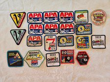 Lot of 21 Patches APA American Poolplayers Association and VNEA