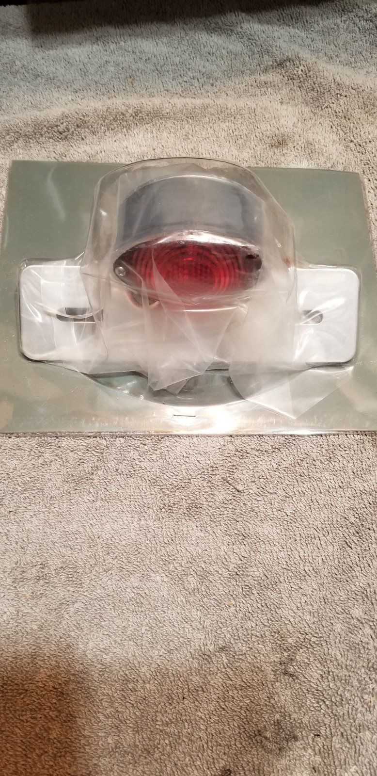 Classic Cat Eye  Chrome Cateye Taillight  fender mount w/ mo