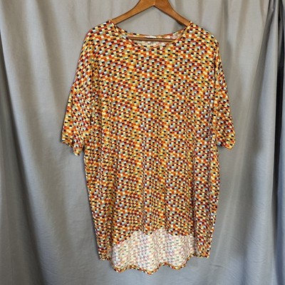 LulaRoe Simply Comfortable Multi colored shirt - L  