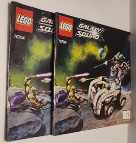 LEGO Galaxy Squad 70704 Vermin Vaporizer Instruction Manuals Booklets 1 & 2